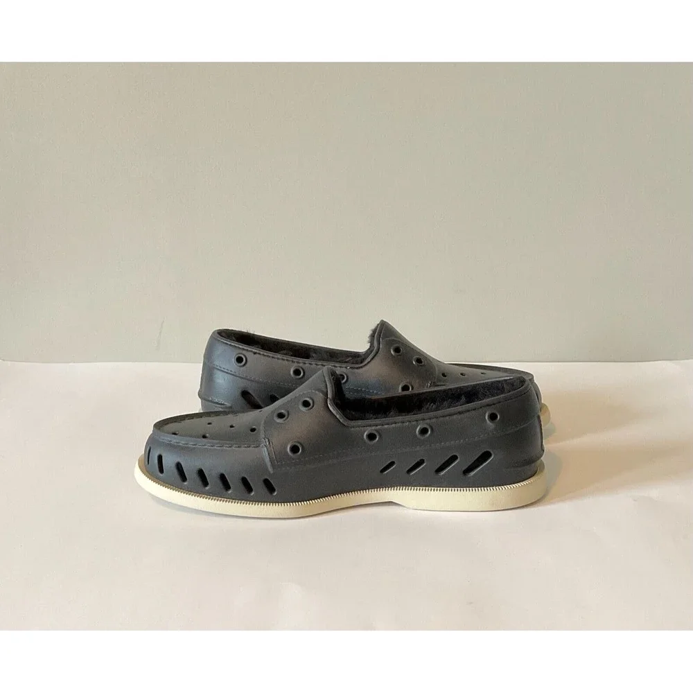 Sperry Top Sider Authentic Original‎ A/O Float Boat Shoe STS23884 Black Men's 8